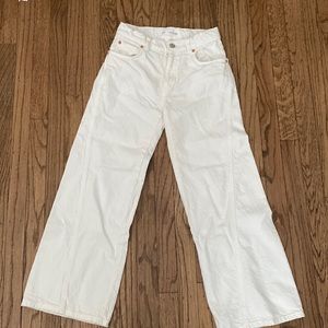 Zara Kids White Jeans